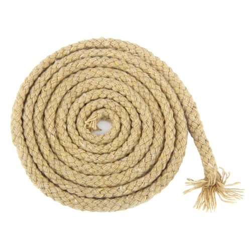 5mm x 10m Makramee Garn,Natürlicher Baumwollgarn Dicker Baumwollfaden 8-lagiges Baumwollkordel Makramee-Seil Bastelschnur für DIY Boho Deko Stricken Pflanzenaufhänger Wandbehänge,Camel von Blausky