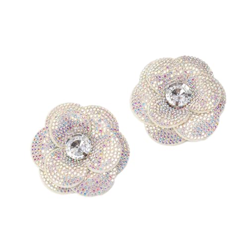 Blausky 1 Paar Elegant Hochzeit Schuhclips,Blumenschuhschnalle mit Voller Diamanten,Abnehmbare Schuhschnallen Schmuck Schuhzubehör Metall Schuhclips für Damen Frauen Hochzeit Abschlussball,Silber Blausky 1 Paar Elegant Hochzeit Schuhclips,Blumenschuhschnalle mit Voller Diamanten,Abnehmbare Schuhschnallen Schmuck Schuhzubehör Metall Schuhclips für Damen Frauen Hochzeit Abschlussball,Silber von Blausky