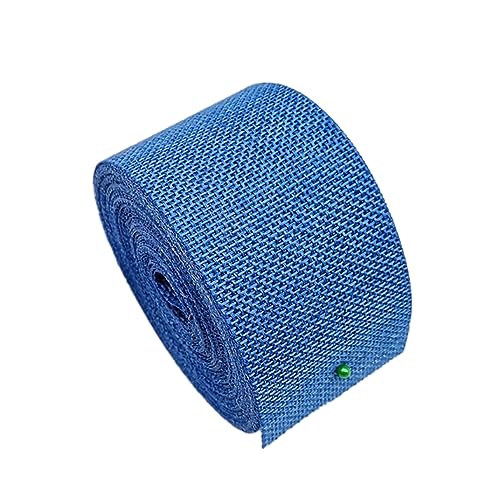 Blausky 1 Rolle Leinenband Dekoband Burlap Vintage Geschenkband Juteband Bastelband aus Jute Gewebeband Floristenband für Handwerk Hochzeitdeko Weihnachten Herbstkranz 5cm x 10m,Marineblau Blausky 1 Rolle Leinenband Dekoband Burlap Vintage Geschenkband Juteband Bastelband aus Jute Gewebeband Floristenband für Handwerk Hochzeitdeko Weihnachten Herbstkranz 5cm x 10m,Marineblau von Blausky