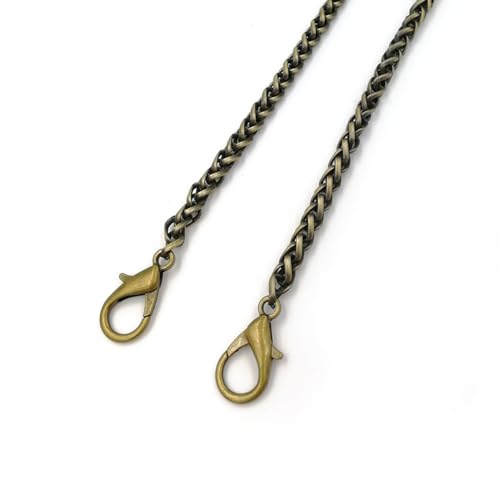 Blausky 1 Stück 110cm Metall Taschenkette,5mm Kette Trageriemen Schultergurt Tasche Kette Kettenriemen Handtaschenketten Ersatzkette Metallkette für DIY Umhängetasche Handtasche,Bronze Blausky 1 Stück 110cm Metall Taschenkette,5mm Kette Trageriemen Schultergurt Tasche Kette Kettenriemen Handtaschenketten Ersatzkette Metallkette für DIY Umhängetasche Handtasche,Bronze von Blausky