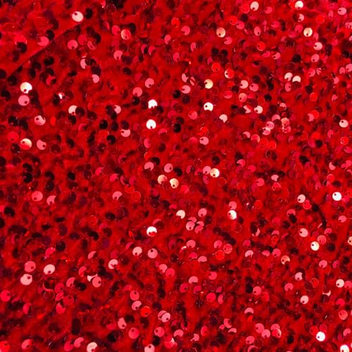Blausky 1 Yard Paillettenstoff,Stretch-Flanell Stoff,Glitter Stoff,Steppstoff,Pailletten-Stoff,Sparkly Stoff,Glitzernder Stoff,Glitzer Material,Bunte Stoffe,für Kopfschmuck Hochzeitskleid,Rot Blausky 1 Yard Paillettenstoff,Stretch-Flanell Stoff,Glitter Stoff,Steppstoff,Pailletten-Stoff,Sparkly Stoff,Glitzernder Stoff,Glitzer Material,Bunte Stoffe,für Kopfschmuck Hochzeitskleid,Rot von Blausky