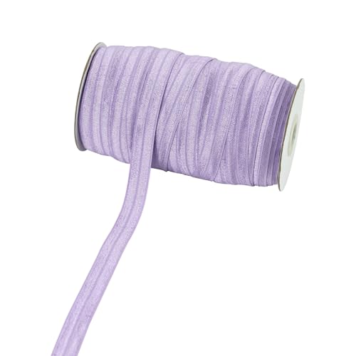 Blausky 1.5cm x 10 Yards Gummiband,Flache Gummibänder Nähen Stretch Spitzenbesatz Nähbänder Elastisches Farbband Spitzenborte Nähzubehör für Manschette Unterwäsche Dessous Haargummi,Farbe 39 von Blausky