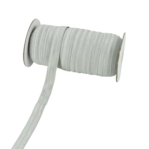 Blausky 1.5cm x 20 Yards Gummiband,Flache Gummibänder Nähen Stretch Spitzenbesatz Nähbänder Elastisches Farbband Spitzenborte Nähzubehör für Manschette Unterwäsche Dessous Haargummi,Farbe 1 von Blausky