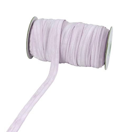 Blausky 1.5cm x 30 Yards Gummiband,Flache Gummibänder Nähen Stretch Spitzenbesatz Nähbänder Elastisches Farbband Spitzenborte Nähzubehör für Manschette Unterwäsche Dessous Haargummi,Farbe 38 von Blausky