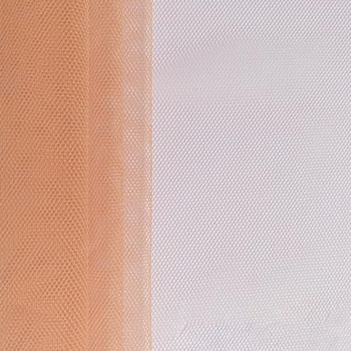 Blausky 1.6m x 1yard Soft Tüllstoff,Nähstoff Netzstoff Tüllband Tüll Stoffe zum Nähen Basteln Tulle Dekostoff Drapierstoff für Vorhang Hochzeitskleid Tutu Rock Tischläufer Schleife,Orange A von Blausky