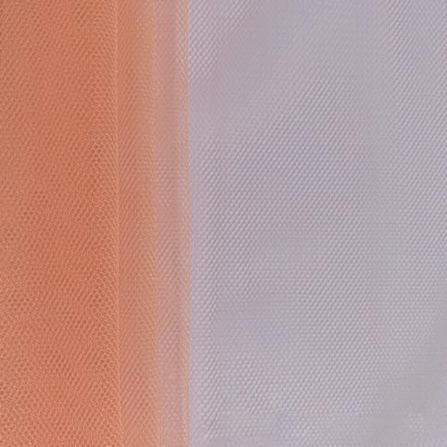Blausky 1.6m x 1yard Soft Tüllstoff,Nähstoff Netzstoff Tüllband Tüll Stoffe zum Nähen Basteln Tulle Dekostoff Drapierstoff für Vorhang Hochzeitskleid Tutu Rock Tischläufer Schleife,Orange B Blausky 1.6m x 1yard Soft Tüllstoff,Nähstoff Netzstoff Tüllband Tüll Stoffe zum Nähen Basteln Tulle Dekostoff Drapierstoff für Vorhang Hochzeitskleid Tutu Rock Tischläufer Schleife,Orange B von Blausky
