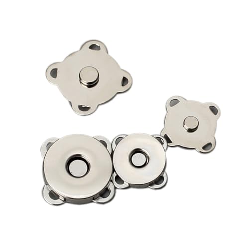 Blausky 10 Paar 18mm Metall-Druckknöpfe zum Annähen,Ersatz Snaps Unsichtbare Magnetverschlüsse Magnetknöpfe Druckknopf Reparatur Knöpfe für Bekleidung Taschen Rucksäcke DIY-Projekte,Silber Blausky 10 Paar 18mm Metall-Druckknöpfe zum Annähen,Ersatz Snaps Unsichtbare Magnetverschlüsse Magnetknöpfe Druckknopf Reparatur Knöpfe für Bekleidung Taschen Rucksäcke DIY-Projekte,Silber von Blausky