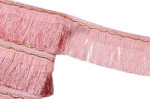 Blausky 10 cm x 5 m Fransenborte,Fransenbordüre,Breite Quaste,Besticktes Band zum Nähen,Fransenbesatz,Tanzfransen,Schnittfranse,für Lateinisches Kleid,Bühnenkleidung,Vorhänge Dekoration,Rosa Blausky 10 cm x 5 m Fransenborte,Fransenbordüre,Breite Quaste,Besticktes Band zum Nähen,Fransenbesatz,Tanzfransen,Schnittfranse,für Lateinisches Kleid,Bühnenkleidung,Vorhänge Dekoration,Rosa von Blausky