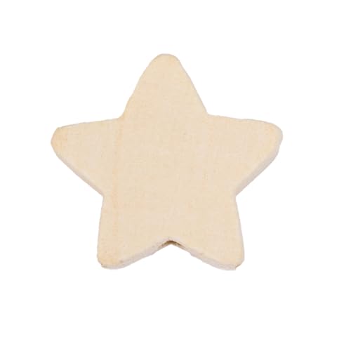 Blausky 100 Stück 20mm Naturholzperlen-Anhänger,Stern Perlen Holz Lose Perlen mit Loch,Sterne Holzperlen Natürliche Holzperlen Holzsterne Blank Abstandsperlen,für DIY Basteln Schmuck, Blausky 100 Stück 20mm Naturholzperlen-Anhänger,Stern Perlen Holz Lose Perlen mit Loch,Sterne Holzperlen Natürliche Holzperlen Holzsterne Blank Abstandsperlen,für DIY Basteln Schmuck, von Blausky