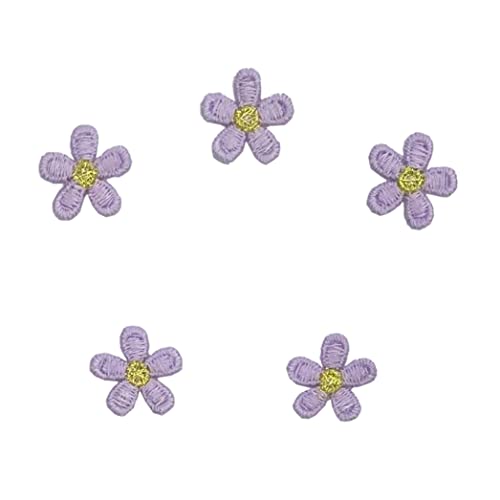Blausky 100 Stück 2cm Blumen Applikationen,Bunte Nähblumen-Patches Bestickte Aufnäher Kostümzubehör Stickte Flicken Reparatur Patches zum Nähen für Kleidung Hüte Jeans Hemden Taschen,Lila Blausky 100 Stück 2cm Blumen Applikationen,Bunte Nähblumen-Patches Bestickte Aufnäher Kostümzubehör Stickte Flicken Reparatur Patches zum Nähen für Kleidung Hüte Jeans Hemden Taschen,Lila von Blausky