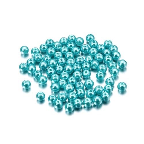 Blausky 100 Stück 8mm Bunte Glasperlen,Pony Perlen Bastelperlen mit Loch Runde Edelstein Perlen Rocailles-Perlen Lose Glas Perlen Spacer Perlen für DIY Schmuck Armbänder Ohrringe,Hellblau Blausky 100 Stück 8mm Bunte Glasperlen,Pony Perlen Bastelperlen mit Loch Runde Edelstein Perlen Rocailles-Perlen Lose Glas Perlen Spacer Perlen für DIY Schmuck Armbänder Ohrringe,Hellblau von Blausky