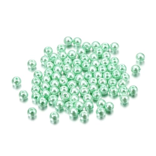 Blausky 100 Stück 8mm Bunte Glasperlen,Pony Perlen Bastelperlen mit Loch Runde Edelstein Perlen Rocailles-Perlen Lose Glas Perlen Spacer Perlen für DIY Schmuck Armbänder Ohrringe,Hellgrün B Blausky 100 Stück 8mm Bunte Glasperlen,Pony Perlen Bastelperlen mit Loch Runde Edelstein Perlen Rocailles-Perlen Lose Glas Perlen Spacer Perlen für DIY Schmuck Armbänder Ohrringe,Hellgrün B von Blausky