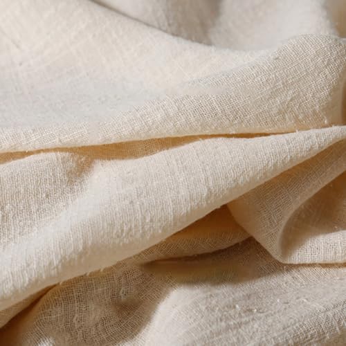Blausky 130cm x 2m Baumwoll-Mischgewebe,Meterware Natürlicher Leinenstoff Leichter Nähstoff,Natur Leinen Nähstoff Vorhangstoff Dekostoffe,zum Nähen und Dekorationen für Kostüm,Beige Blausky 130cm x 2m Baumwoll-Mischgewebe,Meterware Natürlicher Leinenstoff Leichter Nähstoff,Natur Leinen Nähstoff Vorhangstoff Dekostoffe,zum Nähen und Dekorationen für Kostüm,Beige von Blausky