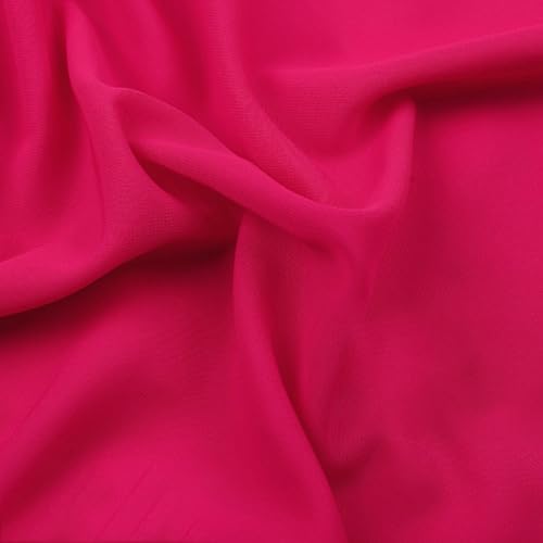 Blausky 150cm x 5m Soft Chiffon Stoff,Meterware Tüll Stoffe Chiffonstoff zum Nähen Netzstoff Drapierstoff Transparente Tüllstoff Dekostoff für Kleid Tüllrock Schleier Bekleidungsdesign,Rosenrot Blausky 150cm x 5m Soft Chiffon Stoff,Meterware Tüll Stoffe Chiffonstoff zum Nähen Netzstoff Drapierstoff Transparente Tüllstoff Dekostoff für Kleid Tüllrock Schleier Bekleidungsdesign,Rosenrot von Blausky