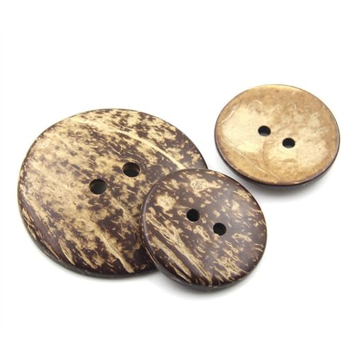 Blausky 20 Stück Retro Kokosnussschalen Knöpfe,Nähen Knöpfe mit 2 Löcher,Natur Holzknöpfe,Runde Kokosnuss Knöpfe Bastelknöpfe für DIY Scrapbooking,Geschenk Deko,Kleidung Zubehör,12mm Blausky 20 Stück Retro Kokosnussschalen Knöpfe,Nähen Knöpfe mit 2 Löcher,Natur Holzknöpfe,Runde Kokosnuss Knöpfe Bastelknöpfe für DIY Scrapbooking,Geschenk Deko,Kleidung Zubehör,12mm von Blausky
