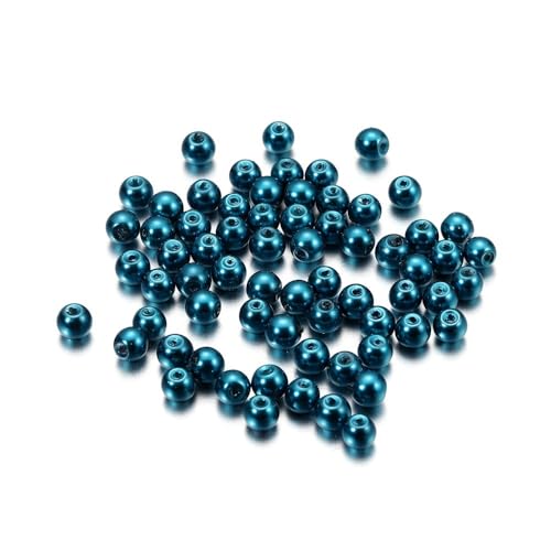 Blausky 200 Stück 4mm Bunte Glasperlen,Pony Perlen Bastelperlen mit Loch Runde Edelstein Perlen Rocailles-Perlen Lose Glas Perlen Spacer Perlen für DIY Schmuck Armbänder Ohrringe,Pfauenblau Blausky 200 Stück 4mm Bunte Glasperlen,Pony Perlen Bastelperlen mit Loch Runde Edelstein Perlen Rocailles-Perlen Lose Glas Perlen Spacer Perlen für DIY Schmuck Armbänder Ohrringe,Pfauenblau von Blausky