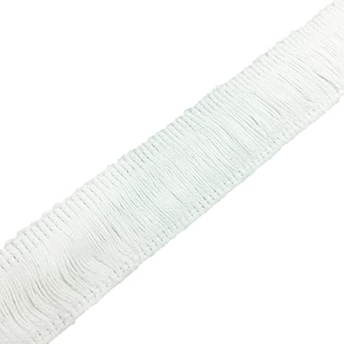 Blausky 2cm x 10yards Fransenbesatz,Quasten Trim aus Baumwolle Fransenband Spitzenborte Fransenborte Tanzfransen Fringe Borte Dekoband Nähzubehör für Kleidung Tischdecken Kissendeko,Beige Blausky 2cm x 10yards Fransenbesatz,Quasten Trim aus Baumwolle Fransenband Spitzenborte Fransenborte Tanzfransen Fringe Borte Dekoband Nähzubehör für Kleidung Tischdecken Kissendeko,Beige von Blausky