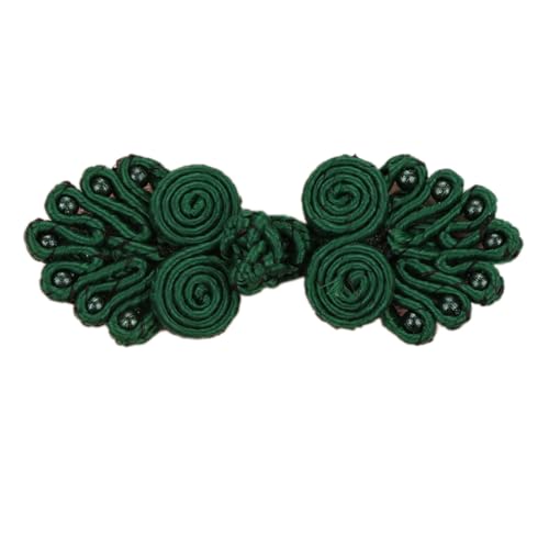 Blausky 30 Paar Chinesische Knoten,Frog Buttons mit Perlen,Retro Chinese Knots Closure Sewing Fasteners Frosch-Knöpfe für Cheongsam Tang Schal Cloak Strickjacke Pullover Umhang Mantel,Malachitgrün Blausky 30 Paar Chinesische Knoten,Frog Buttons mit Perlen,Retro Chinese Knots Closure Sewing Fasteners Frosch-Knöpfe für Cheongsam Tang Schal Cloak Strickjacke Pullover Umhang Mantel,Malachitgrün von Blausky