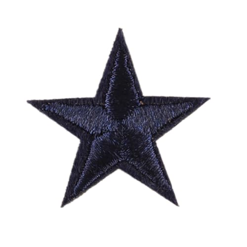 Blausky 33 Stück Aufnäher zum Aufnähen oder Aufbügeln,3x3cm Stern Bügelbilder Stickerei Patches Applikation Bügelflicken DIY-Zubehör für Kleidung Kleid Jacken Hut Jeans Rucksäcke,Marineblau Blausky 33 Stück Aufnäher zum Aufnähen oder Aufbügeln,3x3cm Stern Bügelbilder Stickerei Patches Applikation Bügelflicken DIY-Zubehör für Kleidung Kleid Jacken Hut Jeans Rucksäcke,Marineblau von Blausky