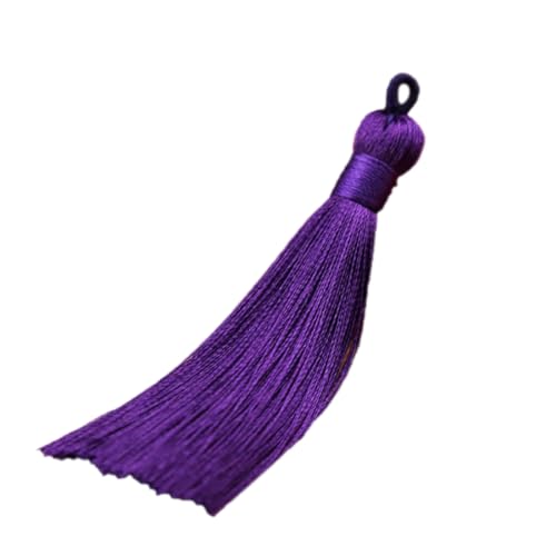 Blausky 40 Stück 8cm Quasten,Quasten Anhänge Floss Lesezeichen Quasten Weiche Bunte Quasten mit Kabel Schleife für Schmuckherstellung Souvenir Chinesischen Knoten Wohnkultur,Lila Blausky 40 Stück 8cm Quasten,Quasten Anhänge Floss Lesezeichen Quasten Weiche Bunte Quasten mit Kabel Schleife für Schmuckherstellung Souvenir Chinesischen Knoten Wohnkultur,Lila von Blausky