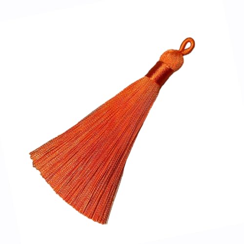 Blausky 40 Stück 8cm Quasten,Quasten Anhänge Floss Lesezeichen Quasten Weiche Bunte Quasten mit Kabel Schleife für Schmuckherstellung Souvenir Chinesischen Knoten Wohnkultur,Orange Blausky 40 Stück 8cm Quasten,Quasten Anhänge Floss Lesezeichen Quasten Weiche Bunte Quasten mit Kabel Schleife für Schmuckherstellung Souvenir Chinesischen Knoten Wohnkultur,Orange von Blausky
