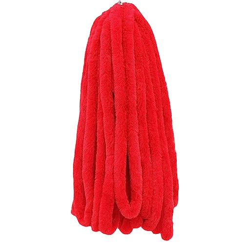 Blausky 5 cm x 3 m Kunstpelz Band Trim,Kunstpelz Dekoband Kunstfell Bordüre,Kunstpelzband Fake Trimmen Pelzigen Band,Plüschband,Fellstoff zum Basteln Nähen Dekorieren,für DIY,Kranz,Schleifen,Rot Blausky 5 cm x 3 m Kunstpelz Band Trim,Kunstpelz Dekoband Kunstfell Bordüre,Kunstpelzband Fake Trimmen Pelzigen Band,Plüschband,Fellstoff zum Basteln Nähen Dekorieren,für DIY,Kranz,Schleifen,Rot von Blausky