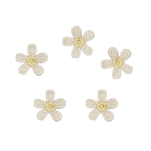 Blausky 50 Stück 2cm Blumen Applikationen,Bunte Nähblumen-Patches Bestickte Aufnäher Kostümzubehör Stickte Flicken Reparatur Patches zum Nähen für Kleidung Hüte Jeans Hemden Taschen,Beige Blausky 50 Stück 2cm Blumen Applikationen,Bunte Nähblumen-Patches Bestickte Aufnäher Kostümzubehör Stickte Flicken Reparatur Patches zum Nähen für Kleidung Hüte Jeans Hemden Taschen,Beige von Blausky