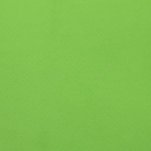 Blausky 50x140cm Kunstleder Stoff,Gekörnt Lederimitat Texturiert Lederstoff Leder Patch aus PU-Leder Lederstoff Leder Stoff zum Nähen Reparieren Bezugsstoff für DIY Autositze Sofakissen,Grün B von Blausky