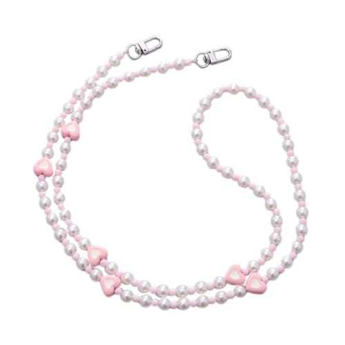 Blausky Universal Handykette,Bunte Herzförmige Perlen Handyband 60cm Handy-Kordel Umhängeband Schlüsselband Handyanhänger Handy Zubehör zum Umhängen mit jeder Hülle kombinierbar,Rosa Blausky Universal Handykette,Bunte Herzförmige Perlen Handyband 60cm Handy-Kordel Umhängeband Schlüsselband Handyanhänger Handy Zubehör zum Umhängen mit jeder Hülle kombinierbar,Rosa von Blausky