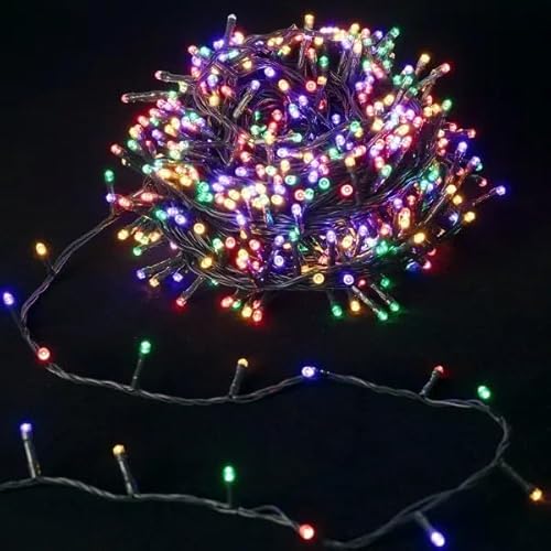 Blendend 12 m lange wasserdichte RGB-Solar-Lichterkette, ideal für Außendekorationen und zur Schaffung einer festlichen Atmosphäre. von Blendend