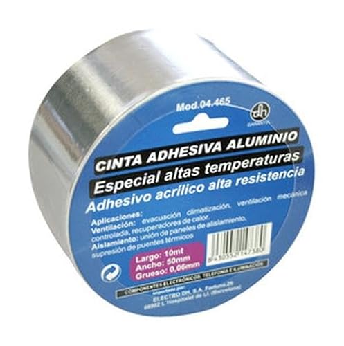 Blendend Aluminium-Klebeband, 50 mm x 10 m, ideal zum Abdichten, Reparieren und Isolieren von Oberflächen bei Heimwerker- und Wartungsprojekten. Blendend Aluminium-Klebeband, 50 mm x 10 m, ideal zum Abdichten, Reparieren und Isolieren von Oberflächen bei Heimwerker- und Wartungsprojekten. von Blendend