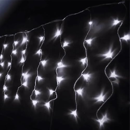 Blendend Flache Vorhanglichter mit 3AA-Batterie, kaltweiß, 5 m x 0,4 m, ideal zur Dekoration und Atmosphäre von Innenräumen. Blendend Flache Vorhanglichter mit 3AA-Batterie, kaltweiß, 5 m x 0,4 m, ideal zur Dekoration und Atmosphäre von Innenräumen. von Blendend