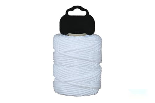 Geflecht aus Polyester, 1,5 mm, 200 m, weiß, ideal für Elektro- und Eisenwarenanwendungen, flexibel und langlebig. Geflecht aus Polyester, 1,5 mm, 200 m, weiß, ideal für Elektro- und Eisenwarenanwendungen, flexibel und langlebig. von Blendend