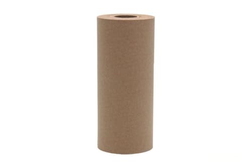 Kraftpapierrolle - Papier 50g/m², Maße 90cm x 45m, ideal zum Basteln, Verpacken und Dekorieren, robust und vielseitig einsetzbar von Blendend
