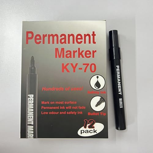 Blendura Permanent Marker 12PCS Blendura Permanent Marker 12PCS von Blendura