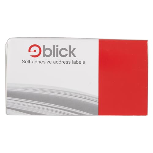 Blick RS21155 Adress-Etikett, 80 x 120 mm, Weiß von Blick