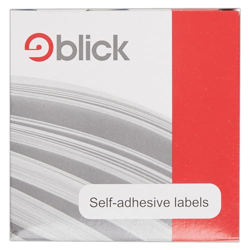 Blick Dispenser Self-Adhesive Label 19mm Red Pack of 1280 RS012054 von Blick