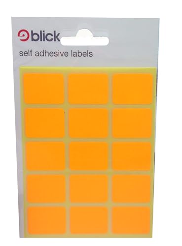 Blick Etiketten, Orange, selbstklebende Aufkleber, rechteckig, 19 mm x 25 mm, 105 Etiketten, für Zuhause, Büro, Familie, Schule, Urlaubskalender, Planer, Belohnungstabelle, Farbcodierung Blick Etiketten, Orange, selbstklebende Aufkleber, rechteckig, 19 mm x 25 mm, 105 Etiketten, für Zuhause, Büro, Familie, Schule, Urlaubskalender, Planer, Belohnungstabelle, Farbcodierung von Blick