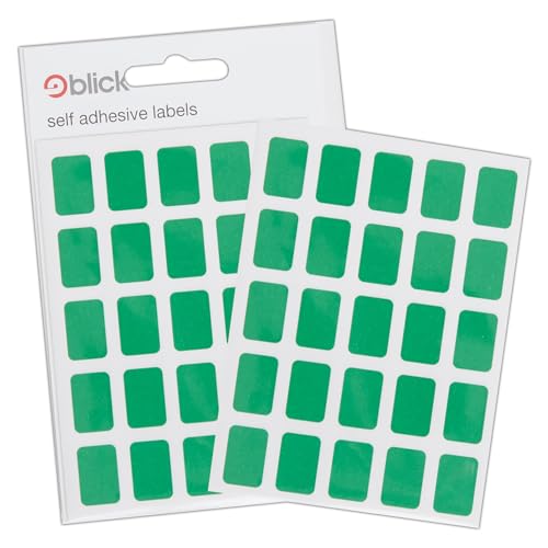 Blick Etiketten, grün, selbstklebende Aufkleber, rechteckig, 12 x 18 mm, 175 Etiketten, für Zuhause, Büro, Familie, Schule, Urlaubskalender, Organisation, Planer, Belohnungstabelle, Farbcodierung Blick Etiketten, grün, selbstklebende Aufkleber, rechteckig, 12 x 18 mm, 175 Etiketten, für Zuhause, Büro, Familie, Schule, Urlaubskalender, Organisation, Planer, Belohnungstabelle, Farbcodierung von Blick