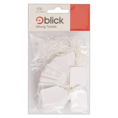 Blick Hanging Tickets - Packung mit 200-22mm x 35mm Blick Hanging Tickets - Packung mit 200-22mm x 35mm von Blick