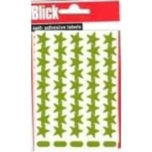 Blick Label Metal Star Gold 14mm Pack of 135 RS025351 von Blick