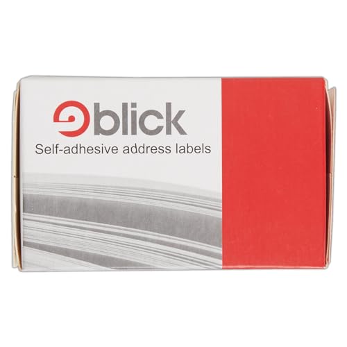Blick RS020554 Adressetiketten in Spenderbox, 36 x 89 mm, 250 Etiketten von Blick
