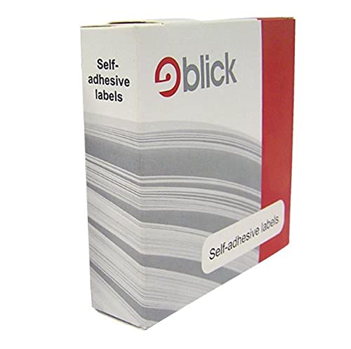 Blick Weiße Etiketten (9 x 13 mm, Spenderbox) von Blick