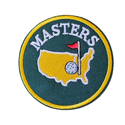 Bestickter Master-Golf-Aufnäher, 7,6 cm, Klettverschluss, lustiges Moral-Abzeichen für Helme, Turnbeutel, Rucksäcke, Jeans, Hüte, Jacken, Kleidung, Reparatur, Militär, Meme, Golfliebhaber Bestickter Master-Golf-Aufnäher, 7,6 cm, Klettverschluss, lustiges Moral-Abzeichen für Helme, Turnbeutel, Rucksäcke, Jeans, Hüte, Jacken, Kleidung, Reparatur, Militär, Meme, Golfliebhaber von Blimark