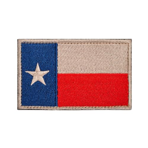 Texas Flag Patch, besticktes Abzeichen, lustiger Meme Morale Patch, Moral Patch, Militär Patch, Haken und Schlaufe, Emblem für taktische Rucksäcke, Kleidung, Jeans, Hüte, Taschen, Helme, Jersey-Westen von Blimark