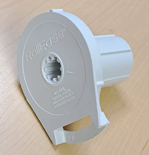 Rollease Kupplung 2214 (weiß, R16-1 1/2 Zoll Rohr) mit transparentem Perlenstopp von Blind Shade Repair