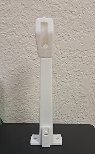 Universal Schnurspanner federbelastet, weiß, verstellbar für Vertikaljalousien, Vorhänge (1 Stück) von Blind Shade Repair