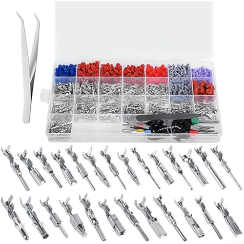 567-teiliges Kfz-Steckerstift-Set mit verkupferten Klemmen und organisierter Aufbewahrung für elektrische Fahrzeugsysteme 567-teiliges Kfz-Steckerstift-Set mit verkupferten Klemmen und organisierter Aufbewahrung für elektrische Fahrzeugsysteme von BlissfulAbode