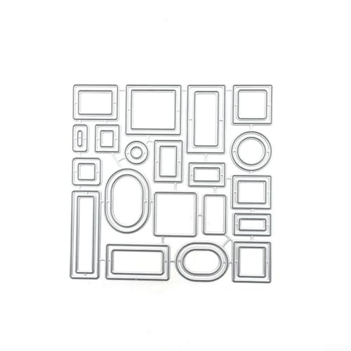 Aufwendige unregelmäßige Metall-Stanzformen, DIY, Scrapbooking, Prägemuster, Papierkarten-Dekoration von BlissfulAbode