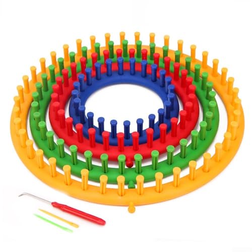 BlissfulAbode Happy Knitting Experience with Kids, Cultivating Patience and Achievements (19cm) von BlissfulAbode